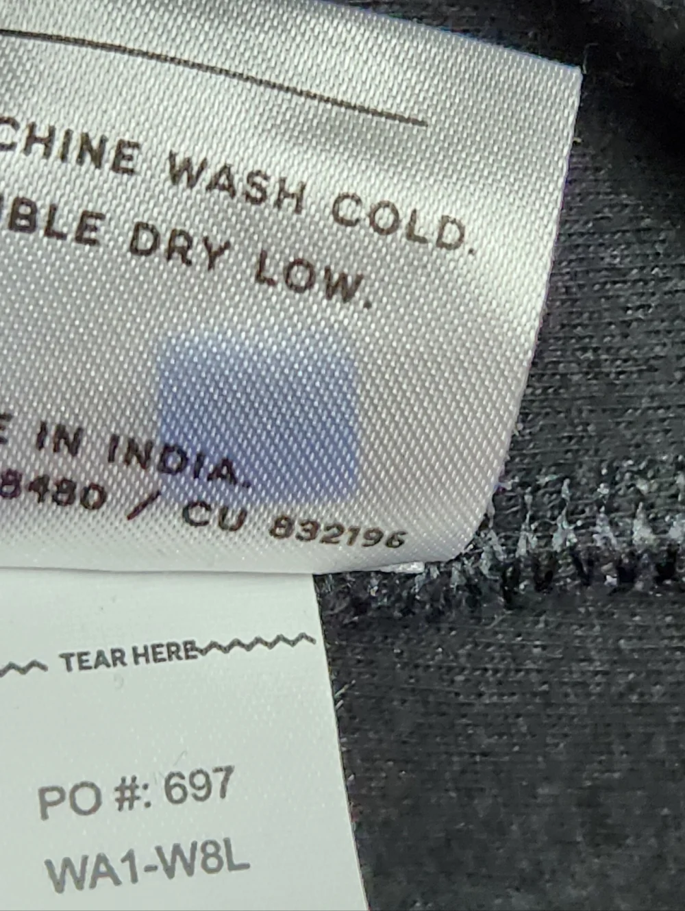 PACT Airplane Cardigan Black 100% Organic Cotton Travel Longline Womens Size M L - Picture 12 of 14